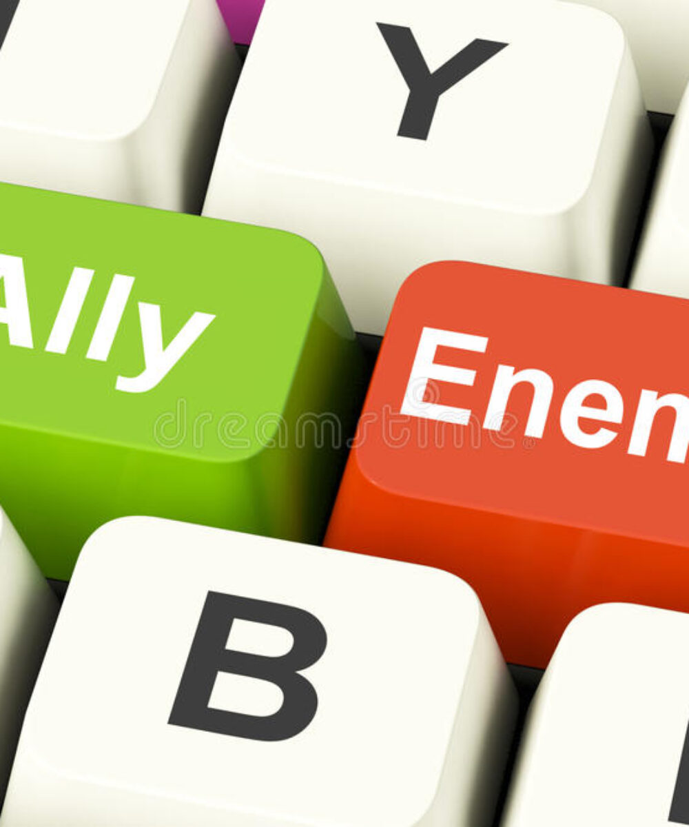 Opposition must behave as opposition not enemy!