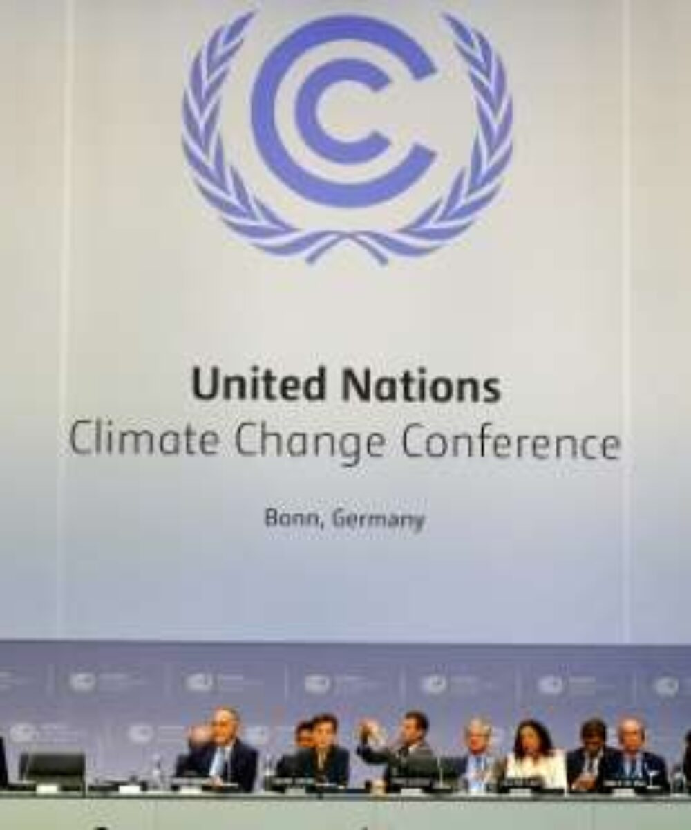 Founding The Global Pact On Climate Change Not Easy